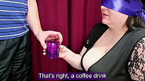 Hey, can you believe she drank cum in a tricked taste game?