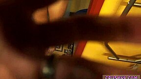Young girl finds relief with big dick in taboo scene