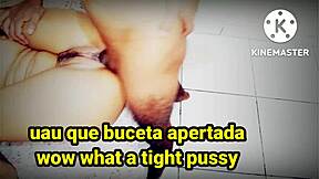 Stepmother’s creamy surprise after hot Brazilian pussy fuck