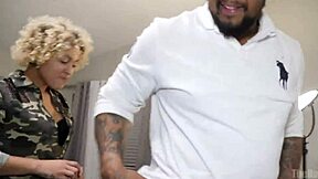 Remi Dolce in a hot interracial threesome with a big black cock