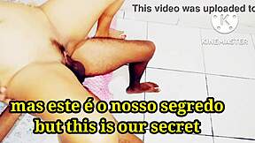 Stepmother’s creamy surprise after hot Brazilian pussy fuck
