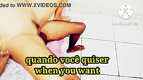 Stepmother’s creamy surprise after hot Brazilian pussy fuck