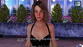 Nurse in bikini gives a deepthroat in Sunshine Love game