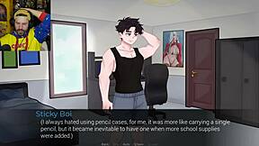 Beautiful anime pussy and big tits in a game called Lustful Vengeance
