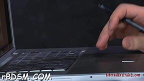 Amateur porn with bondage and blowjob with a slutty girl
