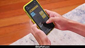 Latin twinks have raw sex after app hookups