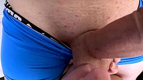A brunette amateur couple’s homemade porn with a female POV and a big cock lover