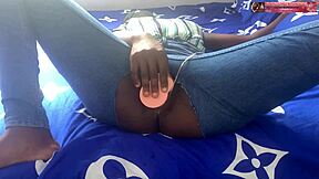 A nurse from Kumasi using a dildo to raise money for school fees