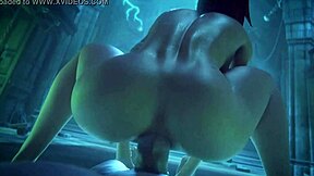 Brigitte from Overwatch in a hot 3D porn video with music and compilation