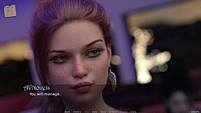 A walkthrough of the anime-style visual novel Summers gone 91 for PC