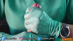 Femdom handjob compilation with edging scenes
