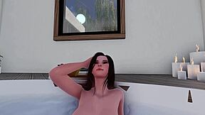 Animated porn with cheating wife and big black cock in 3dxchat