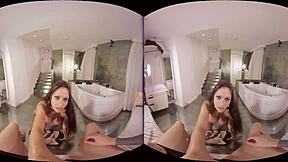 3D VR after-party experience with 60fps and 4K quality on Virtualrealporn.com