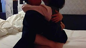 Asian beauty gets a creampie in this hot cosplay video
