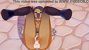 Furry princess gets fucked after school in this Hentai video