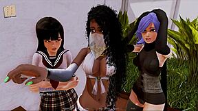 A walkthrough of the Visual Novel and PC gameplay of Harem Hotel 171