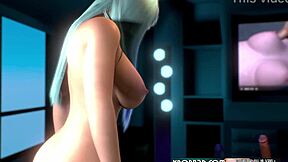 Hey, want a hot erotic massage and handjob from this busty teen 3D teaser?