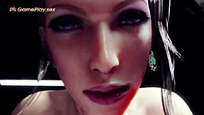 Stepmother seduces and has rough sex with her stepson in a 3D animated porn film