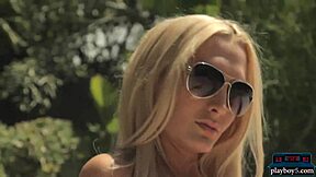 Beautiful blonde from Houston, Texas in a sexy photoshoot