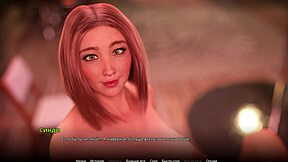 Group session with an anime-style handjob and a big cock surprise
