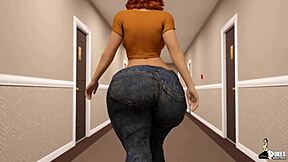 Two Hot Milfs Sneak Away To Share A Big Fat Dick