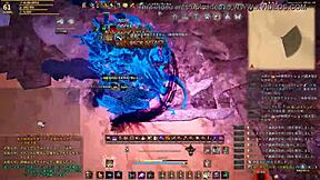 Japanese gay boys Hystoria hunt in the black desert