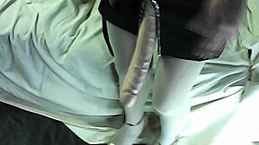 Big natural tits latina gets humiliated with dildo