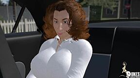 Beautiful women with hour-glass shapes seduce big black cock owners in a cartoon porn video