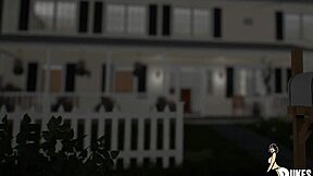 Beautiful women with hour-glass shapes seduce big black cock owners in a cartoon porn video