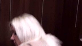 A blonde with an amazing set of big boobs has a fun time fucking her boyfriend