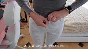 He gave me a massage with oil and filled my ass with cum