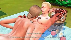 Outdoor anime hentai series preview: Enjoy the sunshine and the forbidden fruit