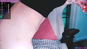18-19 year old European girl gets anal sex with a hairy cock
