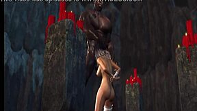 Hentai with big tits and huge dick in 3D animation