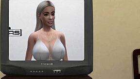 Cartoon adult comedy with office theme and anime style