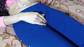 Enjoying full satisfaction with an Indian wife’s dark pussy and a big black cock