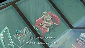 i'm obsessed with naughty backstage fun in 3d hentai preview