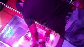 Beautiful Ecuadorian and Colombian babes go wild at night club