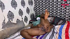 Red African babes get messy in anal sex videos