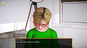 My new family 427: A walkthrough of a hentai visual novel