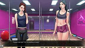Beautiful anime game with sexual content – Our red string part 13