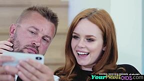 wow, this amazing euro redhead gets pounded so hard