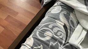 Amateur couple’s intimate experience in their home