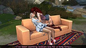 This hot lesbian scene will make you cum in a minute