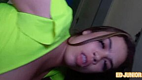 Beautiful Latina cam girl has intense anal sex session
