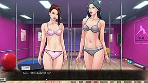 Beautiful anime game with sexual content – Our red string part 13