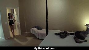 Married woman has sex with her father in law while giving blow job