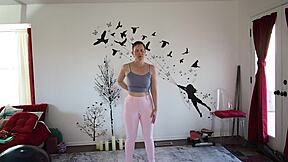 Young and mature women teach yoga and more