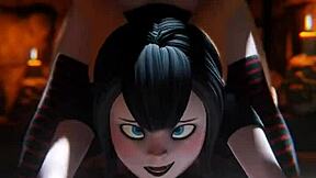 Mavis gets some hot doggy style action in this animated porn video