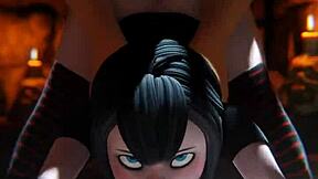 Mavis gets some hot doggy style action in this animated porn video